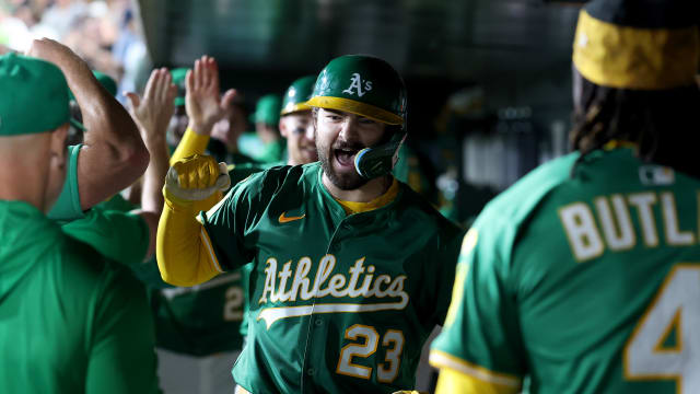 Shea Langeliers hits go-ahead grand slam; A's win vs. Tigers
