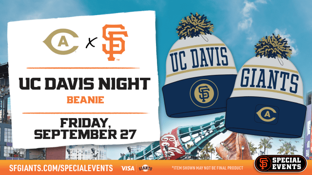 UC Davis Night | Special Event | San Francisco Giants