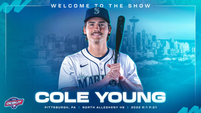 Mariners Select INF Cole Young; Reinstate RHP Bryce Miller from IL