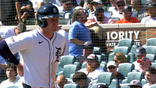 Colt Keith exits Tigers' game with low back tightness
