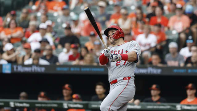 Mike Trout hits 2nd home run since returning from injured list