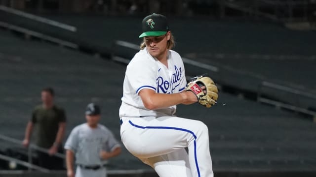 Royals' Sikkema wraps up '22 with K-heavy AFL outing