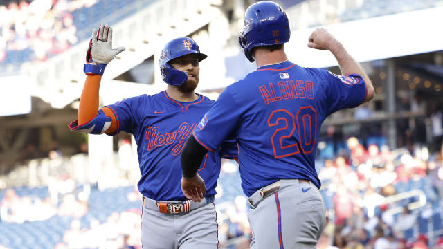 Brandon Nimmo ties Mets record with 9-RBI game