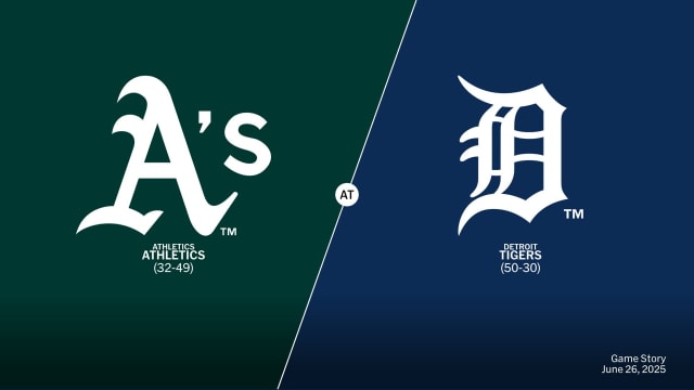 Athletics at Detroit Tigers Preview - 06/26/2025