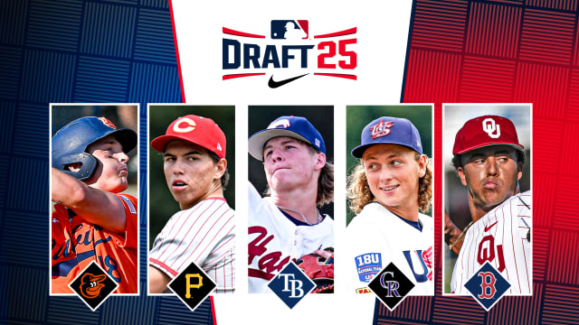 Teams with best hauls in 2025 MLB Draft