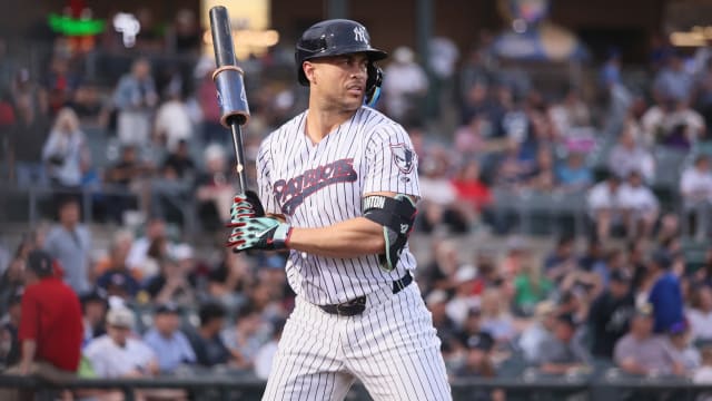 Giancarlo Stanton empieza asignación de rehabilitación en at Doble-A Somerset
