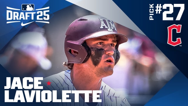 Jace LaViolette drafted No. 27 by Guardians in 2025 MLB Draft