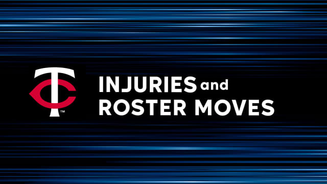Twins injuries and roster moves