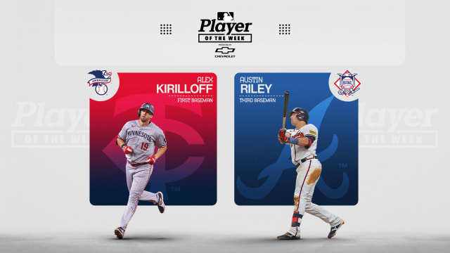 Alex Kirilloff named AL player of the week 