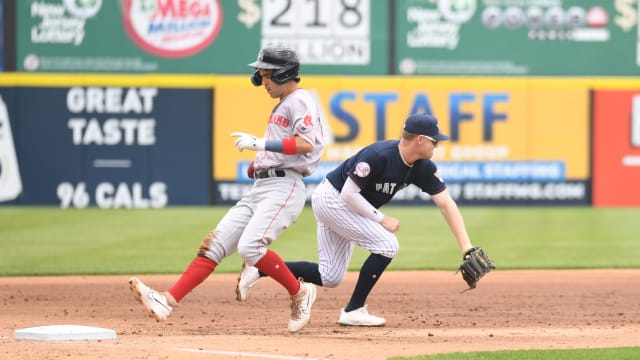 Mayer collects first Double-A hit ... and two more