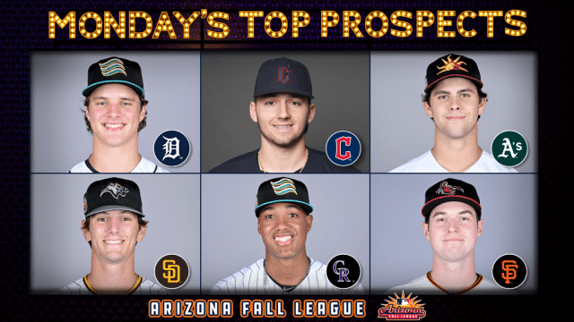  Top Fall League Opening Day prospect performers