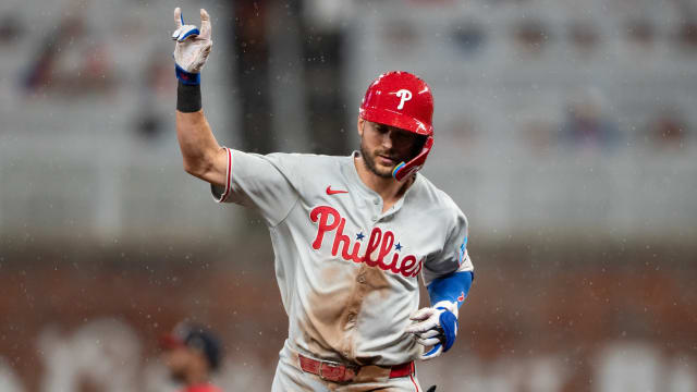 Trea Turner hits two home runs in Phillies' rout of Braves