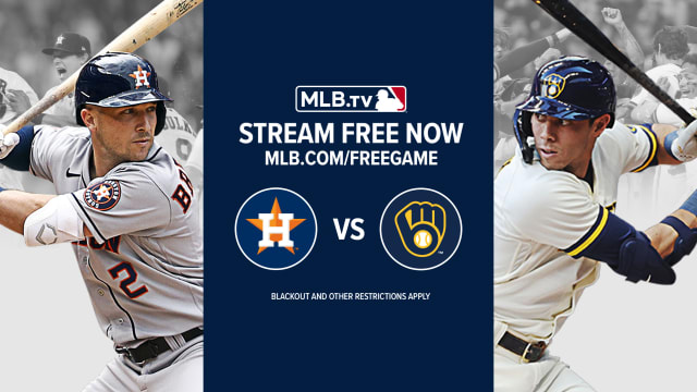 Watch the Alex Bregman, Christian Yelich battle in Free Game of the Day