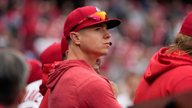 The Cardinals celebrated Tyler O'Neill's walk-off home run by