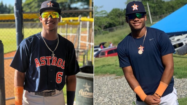 Astros ink 9 int'l prospects, including 2 top hitters