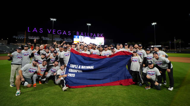 Cowser clubs gargantuan slam (455 ft!) to earn Triple-A title game MVP