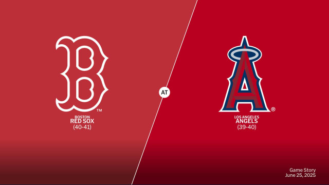Boston Red Sox at Los Angeles Angels Game Story, Scores/Highlights - 06/25/2025