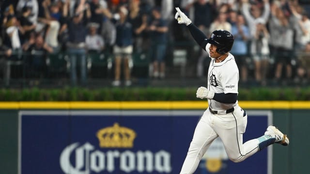 Jahmai Jones homers on first pitch as a Tiger