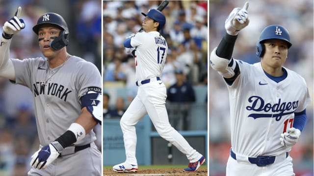 Aaron Judge, Shohei Ohtani homer in first inning of Yankees Dodgers series