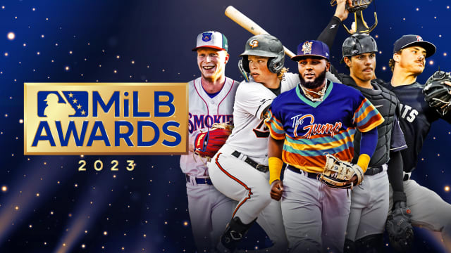 Holliday, Thorpe, Caminero, Salas stand apart on first MiLB Awards Show