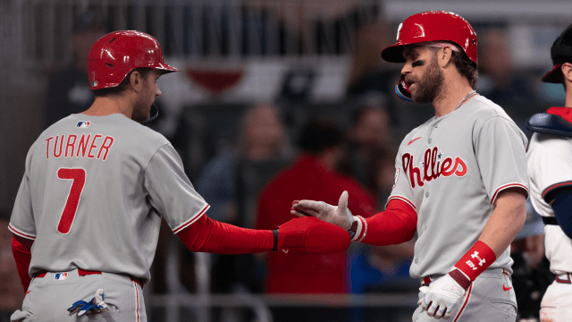 Bryce Harper, Trea Turner hit clutch homers in Phillies' win