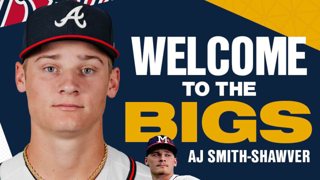 Braves dip into prospect well again, call up No. 4 Smith-Shawver