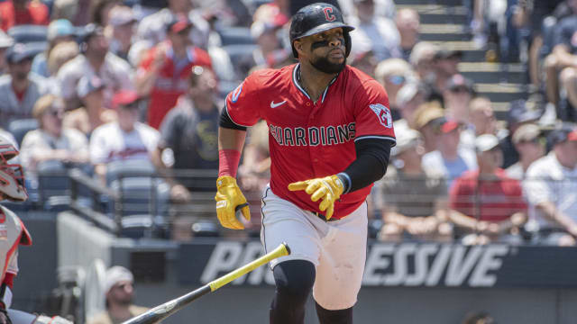 Carlos Santana hits grand slam, Guardians beat Reds
