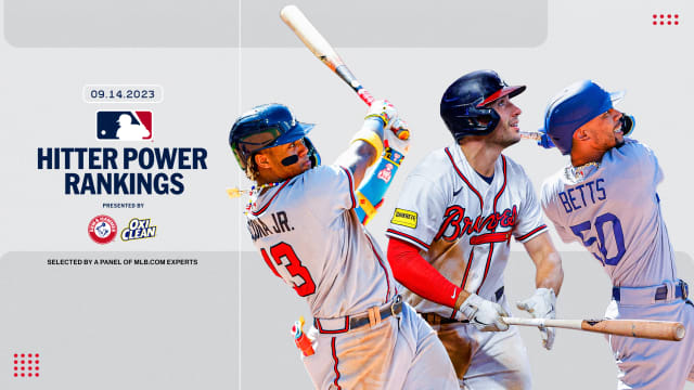MLB Power Rankings: Hitter Rankings 2023