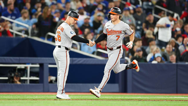 Jackson Holliday hits first homer of 2025 vs. Blue Jays