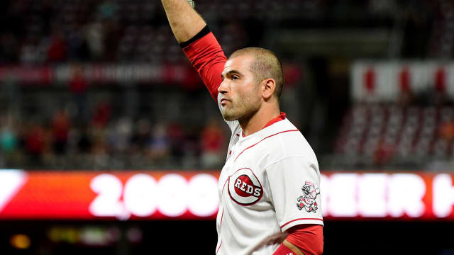 Joey Votto *Game-Used* Jersey -- Worn By Joey Votto For 1,000th