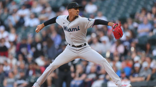 Pérez's development gets jolt as Marlins' win streak snapped