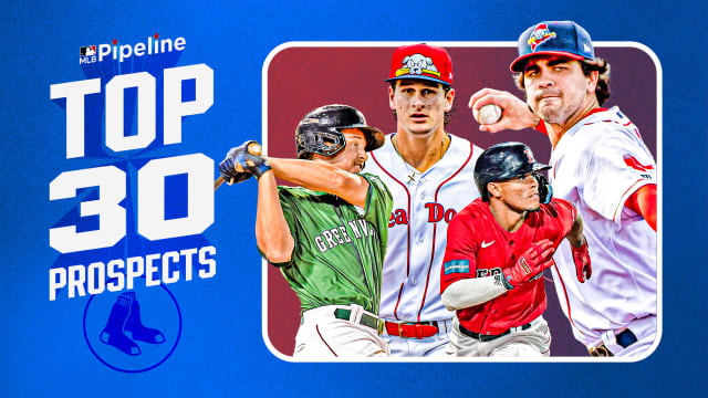 Here are the Red Sox's 2024 Top 30 prospects