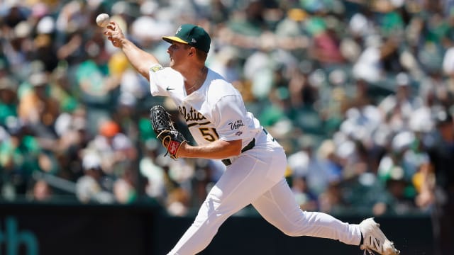 Jack Perkins makes MLB debut for A's
