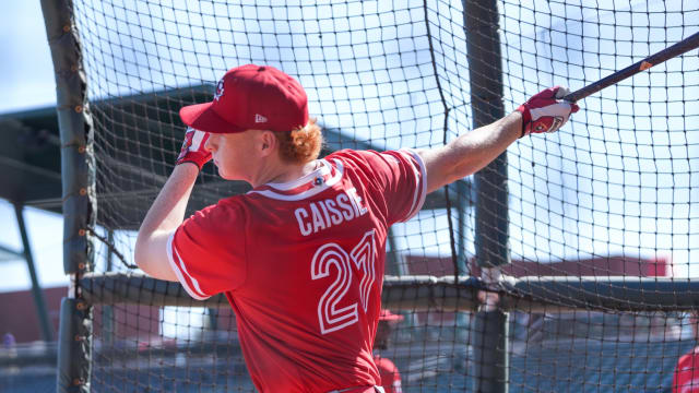 Classic experience: Prospect Caissie getting MLB taste with Canada