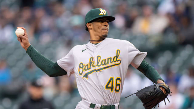 A's rookie Medina stung by homers in another impressive start