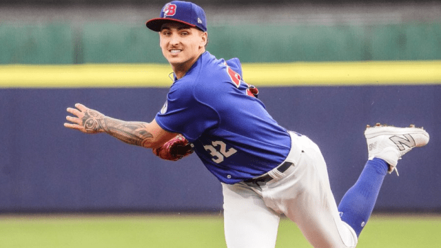 Tiedemann wins battle of No. 1s in impressive Triple-A debut