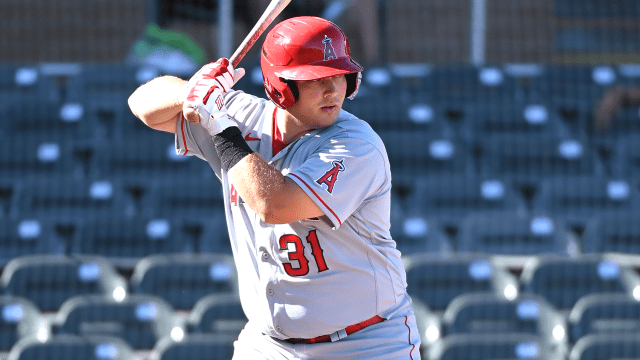 Angels prospect shows growth in Fall League with opposite-field power