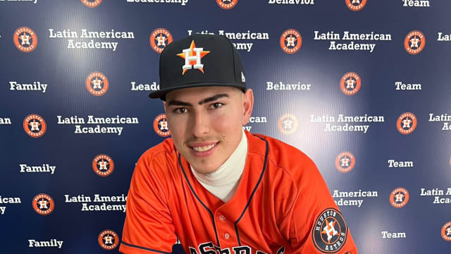 Astros land 9 on International Signing Day