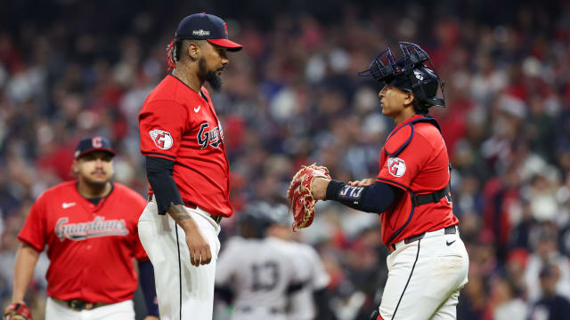 Emmanuel Clase leads bullpen effort in ALCS Game 5