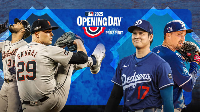 Tigers, Dodgers 2025 Opening Day starting pitchers