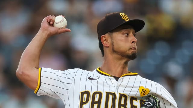 Yu Darvish throws to hitters during rehab of elbow injury