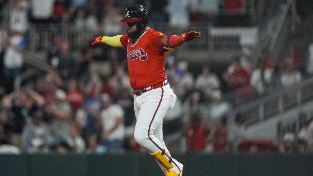 Marcell Ozuna hits go-ahead 3-run homer in Braves' win vs. Rockies