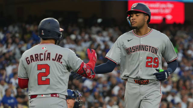Nationals hit 5 home runs against Dodgers in win