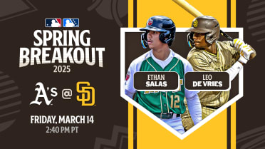 Watch LIVE: A's-Padres Spring Breakout game