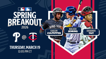 Here's the Twins' player pool for their Spring Breakout game