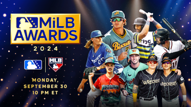 Watch the MiLB Awards Show on MLB Network TONIGHT at 10 ET