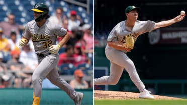 A milestone and a gem cap big day for A's promising rookies