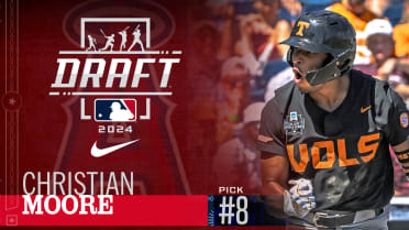 Angels take Tennessee INF Christian Moore at No. 8