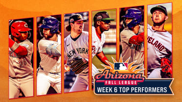 Two Top 100 prospects headline Fall League's Week 6 top performers