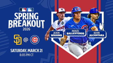 Here's the Cubs' player pool for their Spring Breakout game